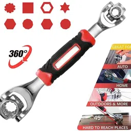 diyaansh 48 in 1 Socket Wrench Tiger Wrench Universal 48 in 1 Socket Wrench Multifunction Wrench Tool Double Sided T Type Wrench image 4