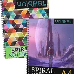 SET OF 2 A4 Notebook UNRULED 200 Pages-image-5