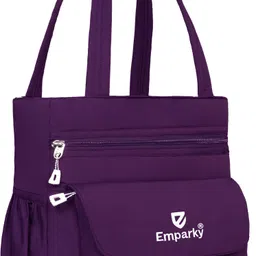 Purple Women Shoulder Bag Elegant with Ethnic Design-image-6
