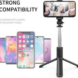 SANNO WORLD 3-in-1 Multifunctional Selfie Stick with Tripod Stand Tripod image 4