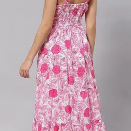 demirner Women Printed Viscose Rayon Anarkali Kurta image 2