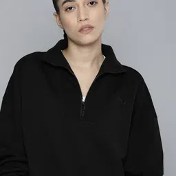 Puma Women Oversized Fit Infuse Half-Zip Sweatshirt-image-74