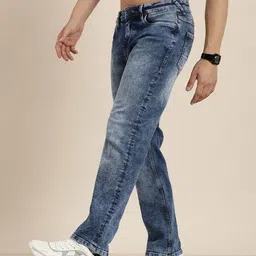 HERE&NOW Men Light Fade Stretchable Jeans image 1