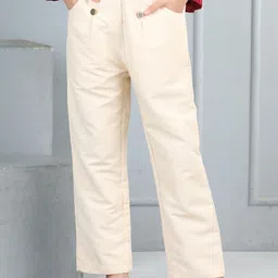 Cutiekins Girls Mid-Rise Regular Fit Trousers-picture-11