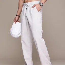 The Roadster Life Co. Men Pure Cotton Trousers-picture-16