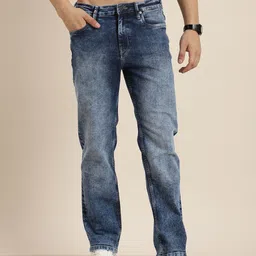 HERE&NOW Men Light Fade Stretchable Jeans image 2