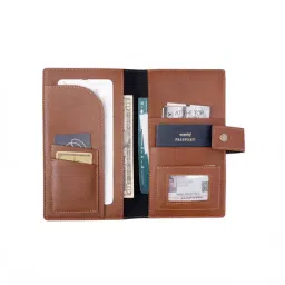 Tan Passport Holder - Personalized image 3