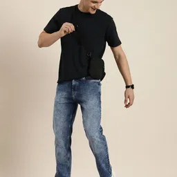HERE&NOW Men Light Fade Stretchable Jeans image 4