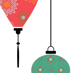 rawpockets Adults Multicolored Decorative Repeats Wall Stickers image 3