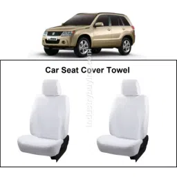 Oscar Maruti Suzuki Grand Vitara Car Seat Cover White AUT-SN-4535-picture-22