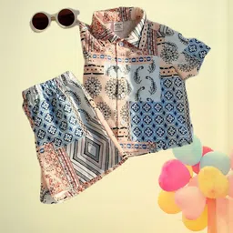 NAAMJAP Kids-Unisex Pure Cotton Printed Clothing Set image 4