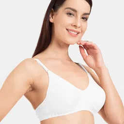 Tweens Solid Pack of 2 Non-Wired Non-Padded T-Shirt Bras TW-9285-WH-2PC-BLK-30B image 5