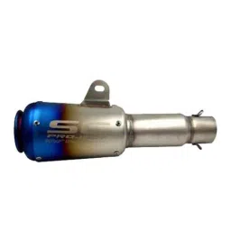 RA Accessories BIGSC Stainless Steel Bike Exhaust Compatible for Bajaj Discover 135-picture-29
