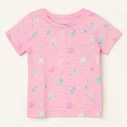 Juniors by Lifestyle Girls Conversational Printed Round Neck Cotton T-shirt-picture-27