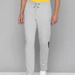 ALCIS Light Grey Slim Fit Sports Trackpants-image-52