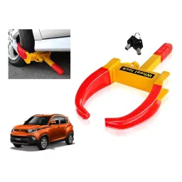 Auto Pearl Claw Type Anti Theft Adjustable Wheel Clamp Lock for Mahindra KUV100-picture-20