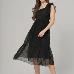 Jyoti Embellished Fit and Flare Dress image 4