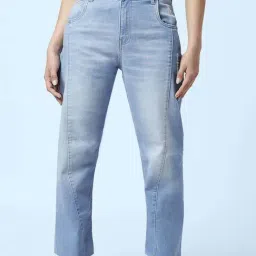 SF Jeans by Pantaloons Blue Cotton High Rise Jeans-picture-39