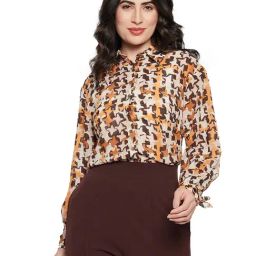 MADAME Multicolor Printed Shirt-picture-3