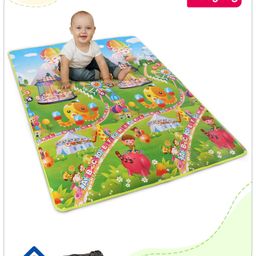 Babyhug  Octopus Printed Play Mat - Green & Blue-picture-36