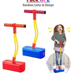 ADKD Kids Pogo Jumper Fun Stick Bouncing Toy for Kids & Toddlers Ages 3 Year and up Holds up to 250lbs- Pack of 2 (Color May Vary)-picture-44