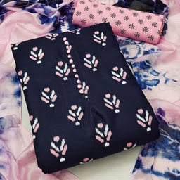 Maroosh Floral Embroidered Thread Work Unstitched Dress Material-image-52