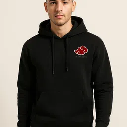 Be Crazy Men Printed Hooded Sweatshirt image 4