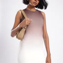 glitchez Ombre Sleeveless Bodycon Dress-picture-12
