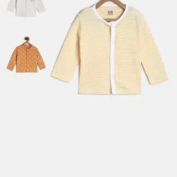 MINIKLUB Kids Multicolor Self Design Full Sleeves T-Shirt (Pack Of 3)-picture-11