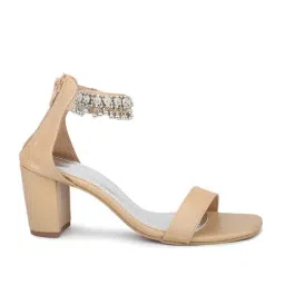 Inc.5 Women's Beige Ankle Strap Sandals-picture-15