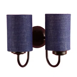 Devansh Blue Traditional Armed Sconce Wall Lamp image 4