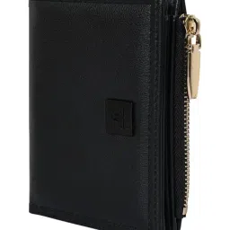 BULCHEE Black Mini Bi-Fold Wallet image 3