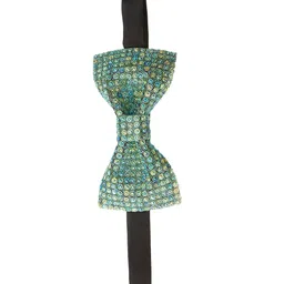 Alvaro Castagnino Beads & Stones Embellished Bow Tie image 3
