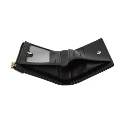 BULCHEE Black Mini Bi-Fold Wallet image 5
