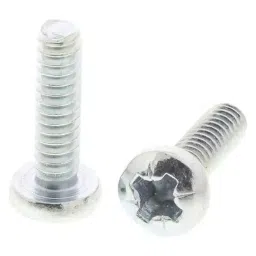 RS PRO Machine Screw No 6x1/2 in Steel Pozidriv Pan Headed, 2745171 (Bag Of 100 pcs)-image-0