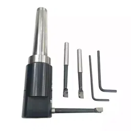 Buyohlic International 30 mm Micro Boring Head Metric Standard, MT2 Shank, M10 Drawbar With 3 Carbide Tools, 20-BH-101-picture-17