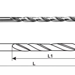 MIRANDA TOOLS Standard Long Series Parallel Shank Drill (Size 8.50 mm)-image-102