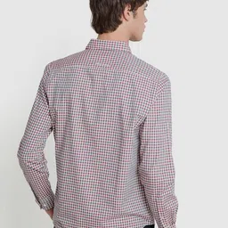 BEN SHERMAN Gingham Checked Cotton Casual Shirt image 5
