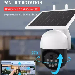 Maizic 3MP Helios 4g Solar Camera with Waterproof 2-Way Audio Communication, 0330Z7GHAGD image 4