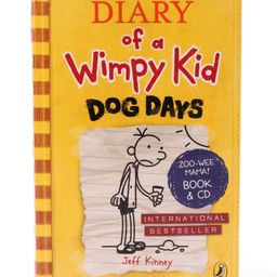 penguin random house Diary of a Wimpy Kid 4 Dog Days with CD by Jeff Kinney Story Book - English-picture-49