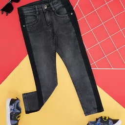 Pantaloons Junior Solid Jeans - Medium Grey-picture-24