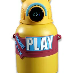 Little Surprise Box Stainless Steel Game Theme Water Bottle with Temperature Display Yellow - 550ml-picture-16