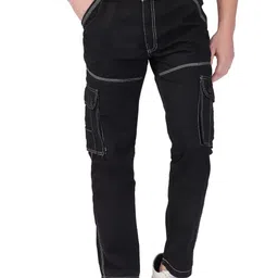 Hymen Legions Men Mid-Rise Cargos Trousers-picture-36