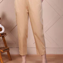 AURELIA Women Regular Fit Pleated Trousers-picture-33