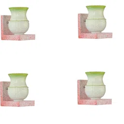 SOMIL Green Glass Cylinder Printed Wall Lamps-picture-10