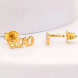 AMONROO Rhodium-Plated Studs Earrings image 4