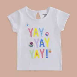 Pantaloons Baby White Cotton Printed T-Shirt-picture-18