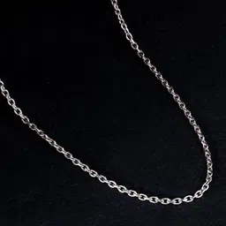GIVA Men Silver Silver-Plated Chain image 1