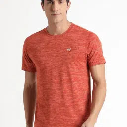 Wildcraft Pumpkin Regular Fit Texture T-Shirt-picture-10