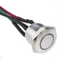 RS PRO Illuminated Push Button Switch Momentary 16 mm Cutout SPST Red LED 36 V DC, 1758529-picture-15